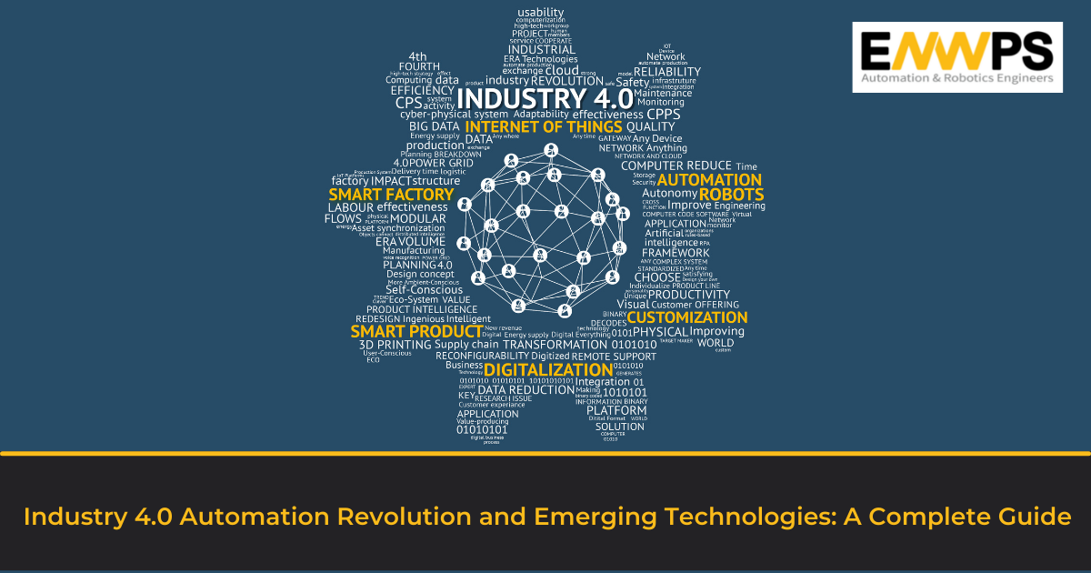 Industry 4.0 Automation Revolution and Emerging Technologies: A Complete Guide